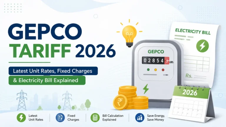 GEPCO Tariff